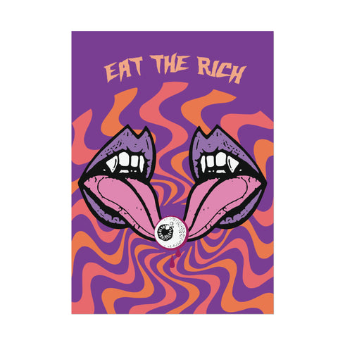 Eat the Rich Fine Art Print